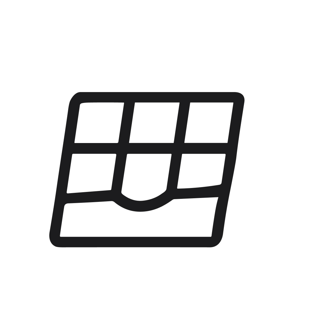 Simple Outline Chocolate Block Candy Sweet Confectionery Treat Food Icon