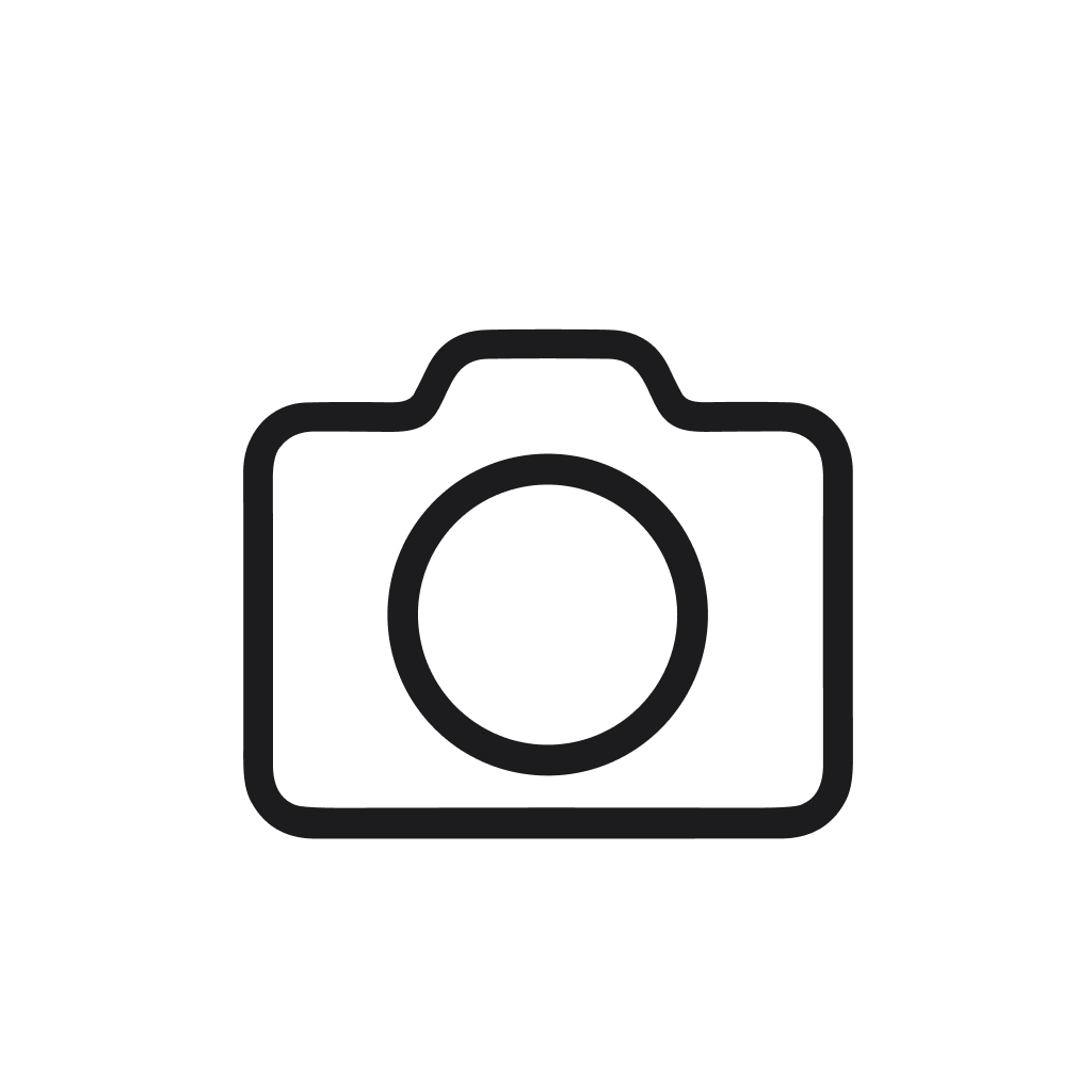 Minimalist Outline Camera Device Icon for Photography Equipment Representation