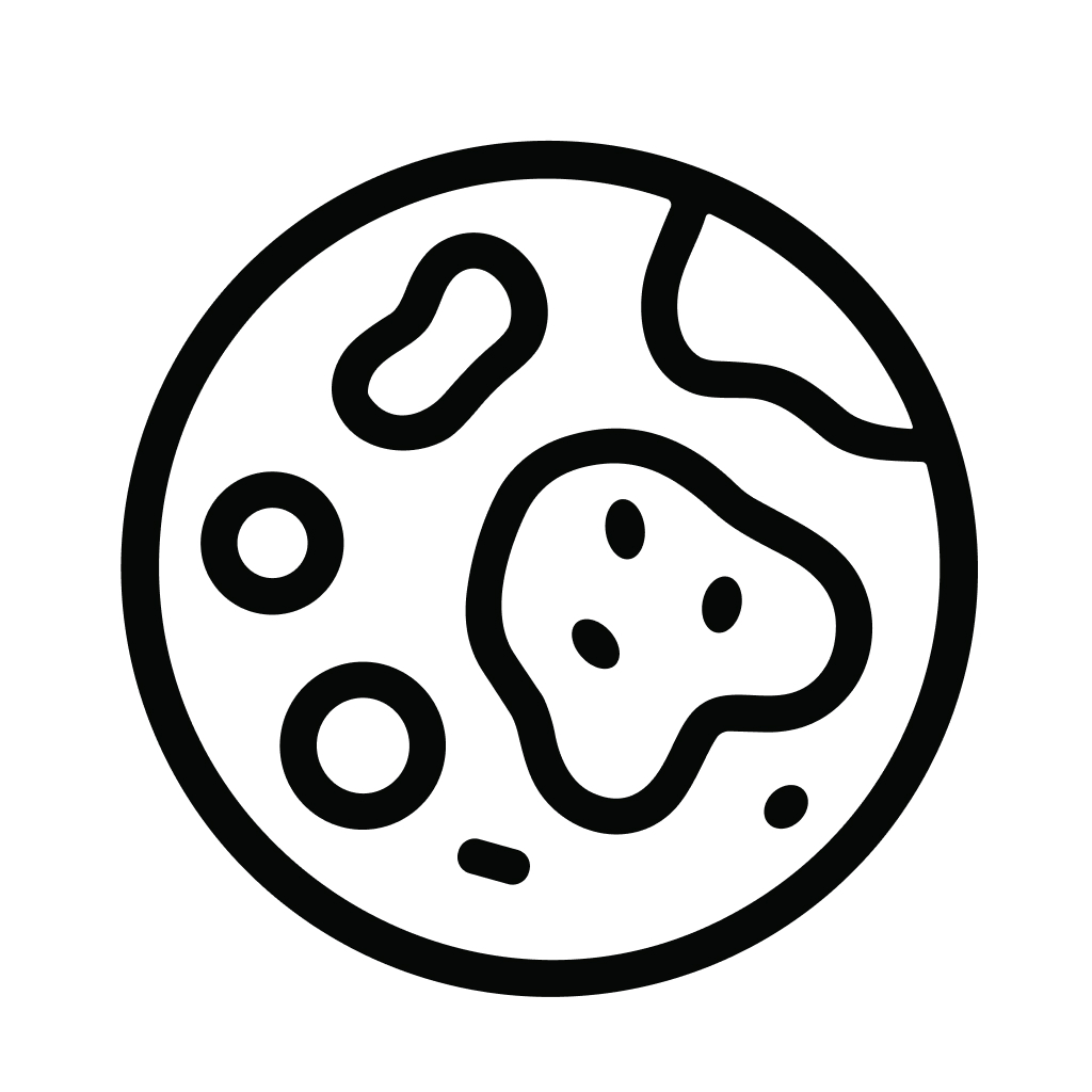 Simple Outline Drawing Planet Earth Globe Sign Symbol Icon Design