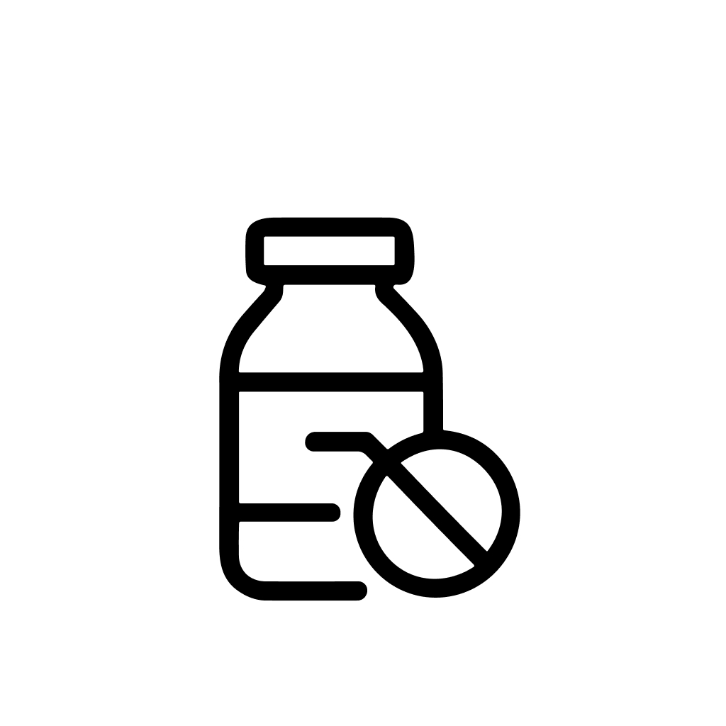 Outline Simple Pill Bottle with Capsule Line Icon Medical Illustration