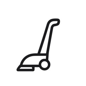 Minimalist Line Drawing Vacuum Cleaner Machine Appliance Home Cleaning Icon