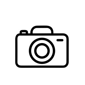 Simple Outline Minimal Camera Electronic Equipment Device Symbol Line Icon