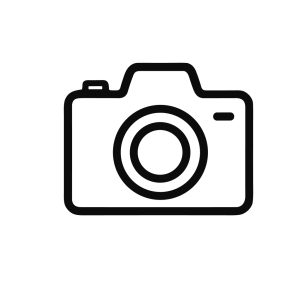 Simple Outline Camera Device Photography Equipment Symbol Icon Design