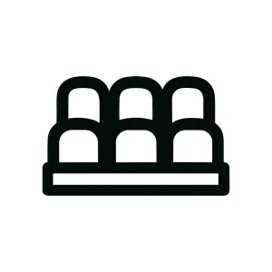 Simple Outline Theater Seat Cinema Place Icon