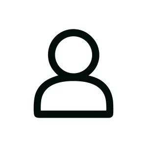 Simple Outline User Profile Account Symbol Icon