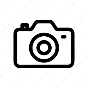 Minimal Outline Camera Device Isolated Symbol Design Icon