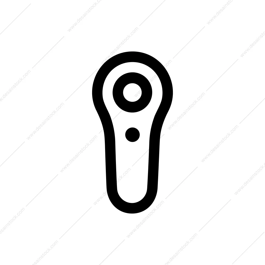 Outline Simple Remote Control Television Media Icon