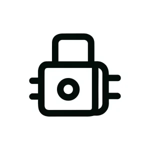 Minimalist Outline Toaster Simple Appliance Breakfast Icon