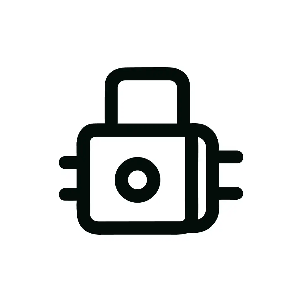 Minimalist Outline Toaster Simple Appliance Breakfast Icon
