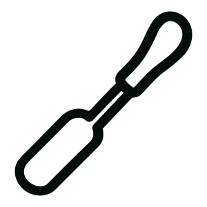 Outline Minimalist Gouge Woodworking Carpentry Tool Line Icon