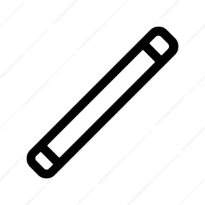 Minimalist Simple Capsule Pill Shape Sign Icon