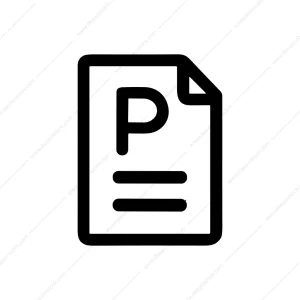 Simple Line Document File Page Paper Icon