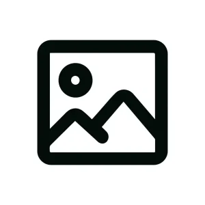 Outline Graphic Landscape Image Placeholder Media Icon