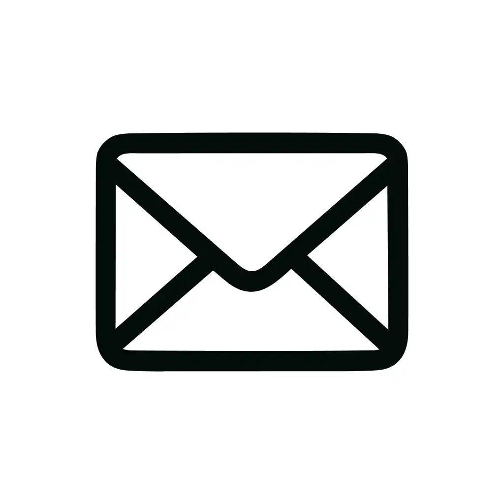 Simple Line Email Message Correspondence Communication Icon