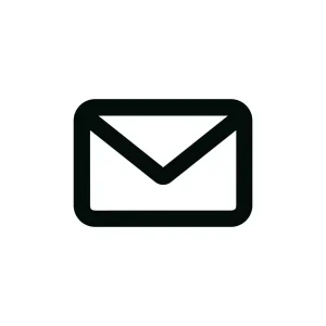 Outline Simple Envelope Communication Message Symbol Icon