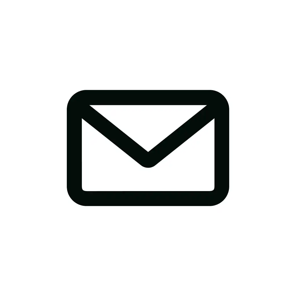 Outline Simple Envelope Communication Message Symbol Icon