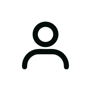 Simple Line Person Profile User Avatar Icon