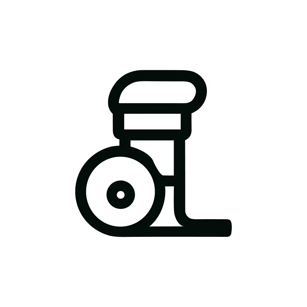 Outline Simple Vacuum Cleaner Appliance Domestic Icon