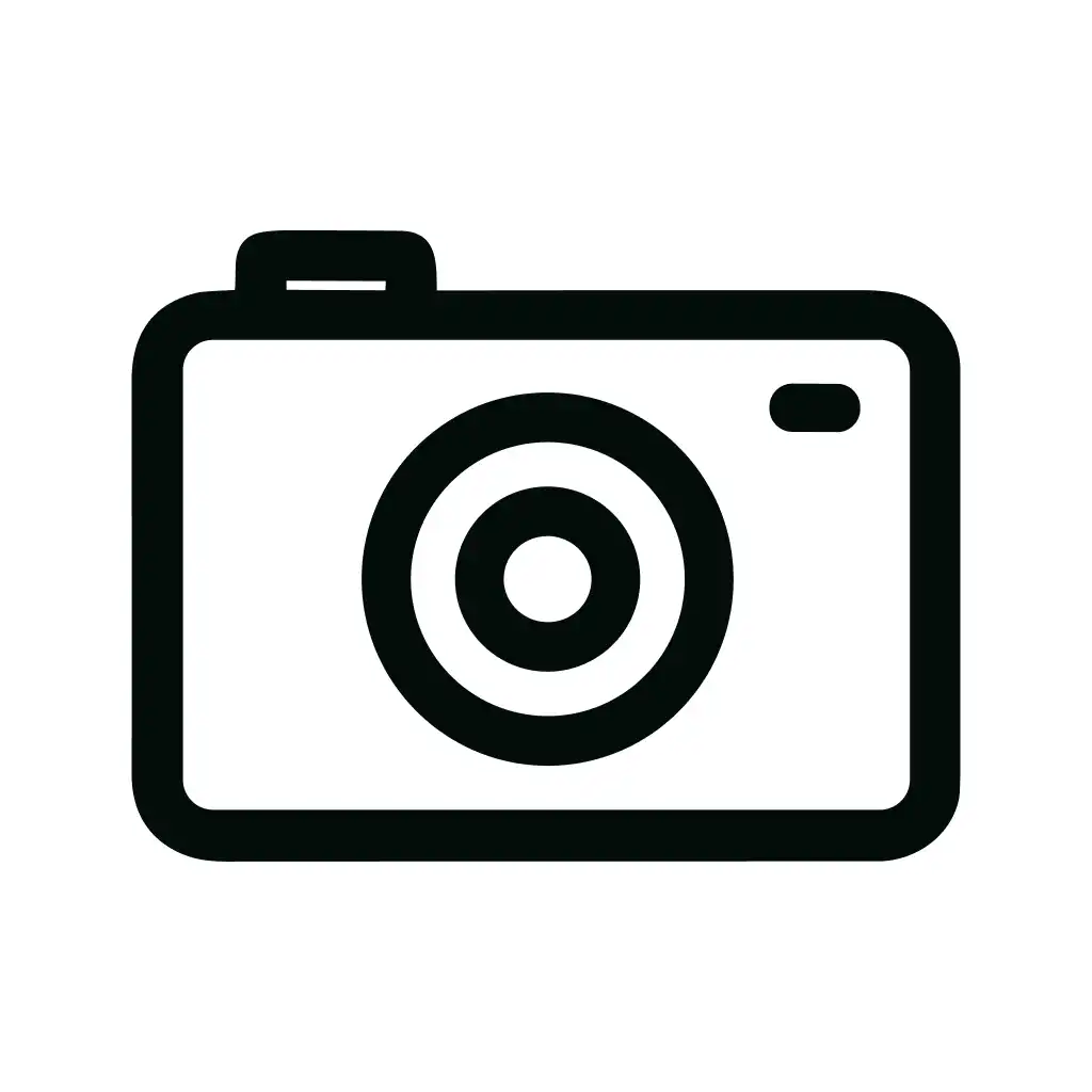 Simple Line Camera Electronic Device Symbol Icon