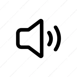 Simple Line Sound Symbol Media Volume Icon