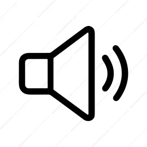 Outline Minimalist Sound Symbol Media Sign Icon